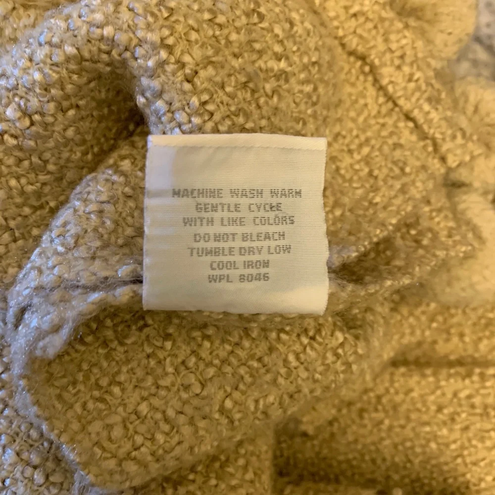 Martha Stewart Tan Throw Blanket